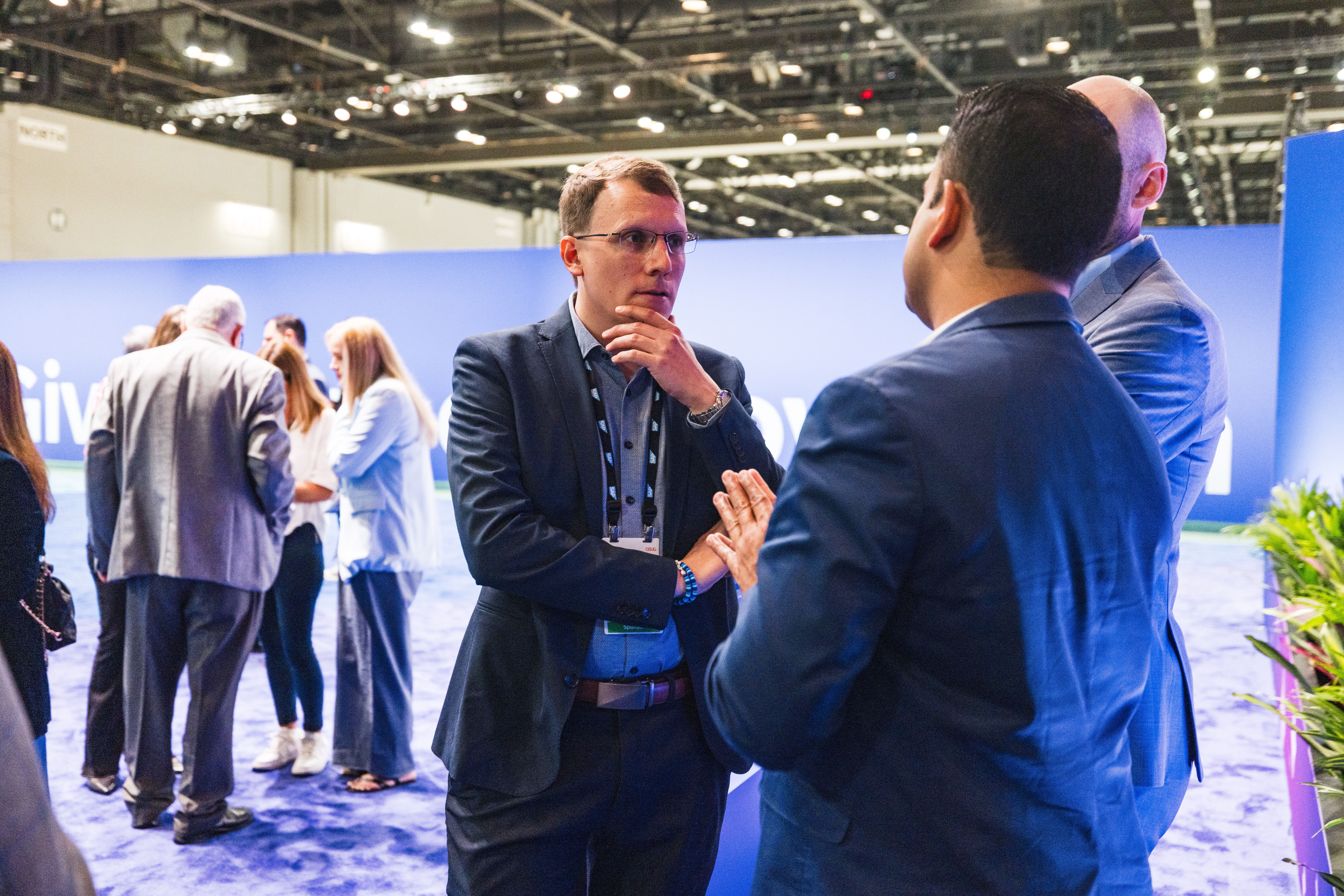 Talking at Sapphire